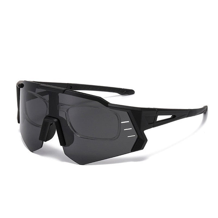 Women's Sporty Racing Sunglasses with Adjustable Nose Pad and High-Quality UV Protection Kalsten