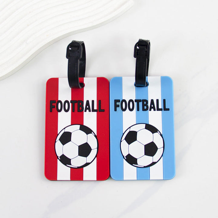 Football-Themed Luggage Tag Kalsten