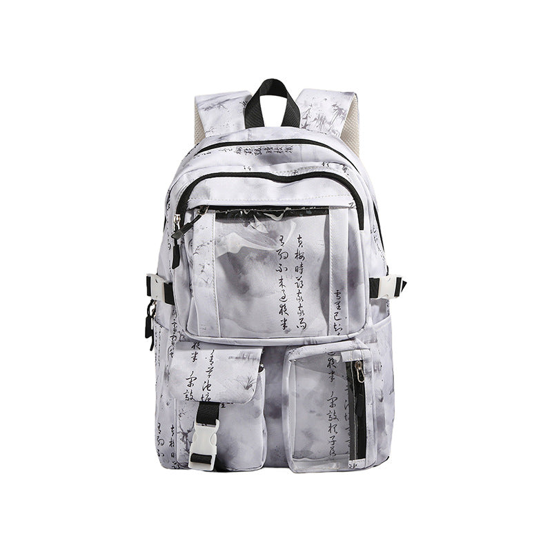 Stylish Graphic Print Backpack