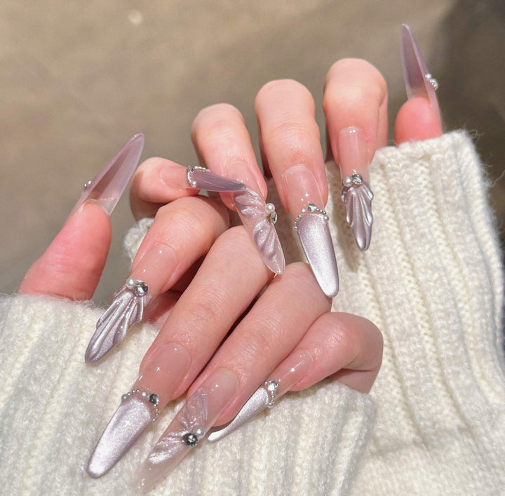 Glamorous Press-On Nail Art Set Kalsten