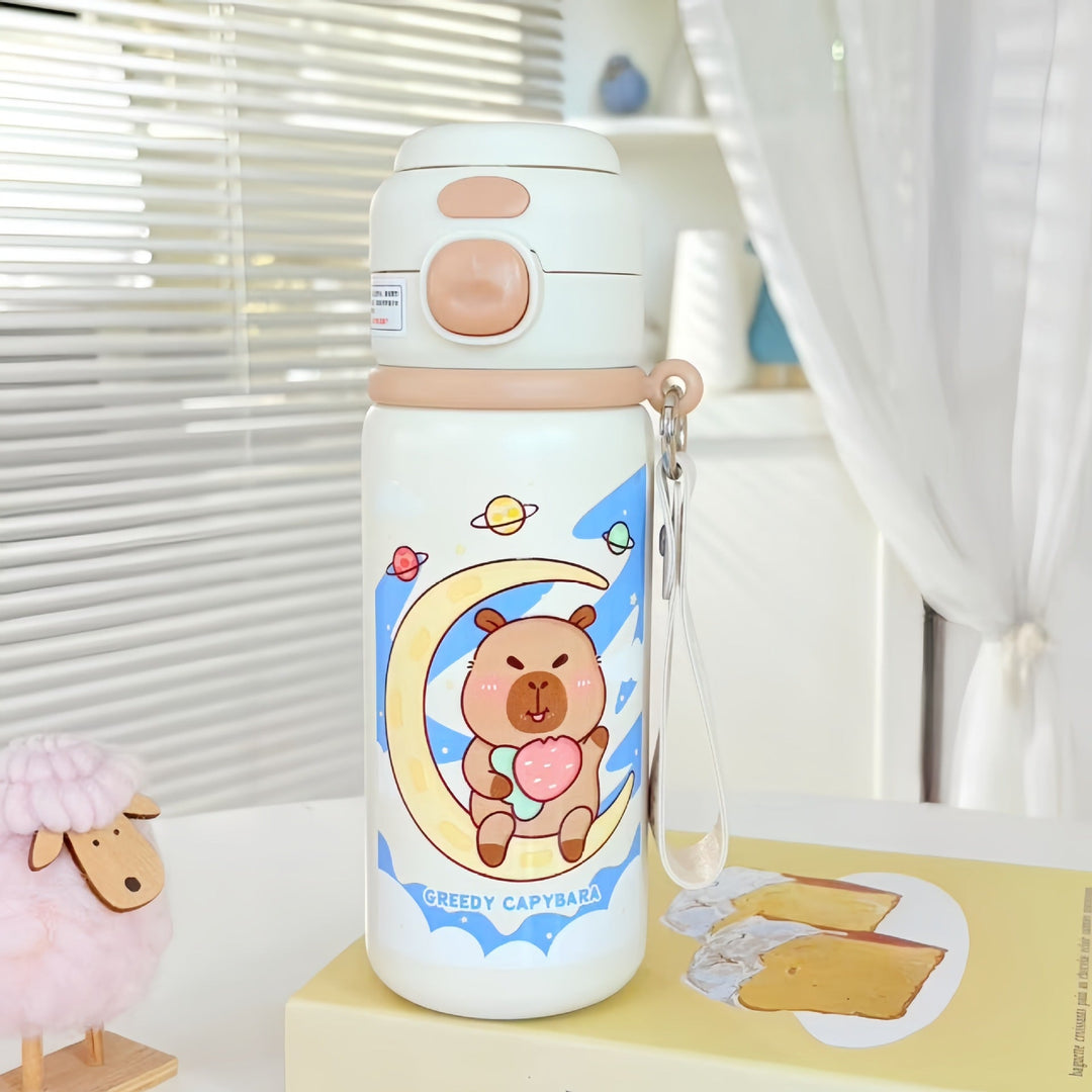 Insulated drinking bottle with playful animal motif Kalsten