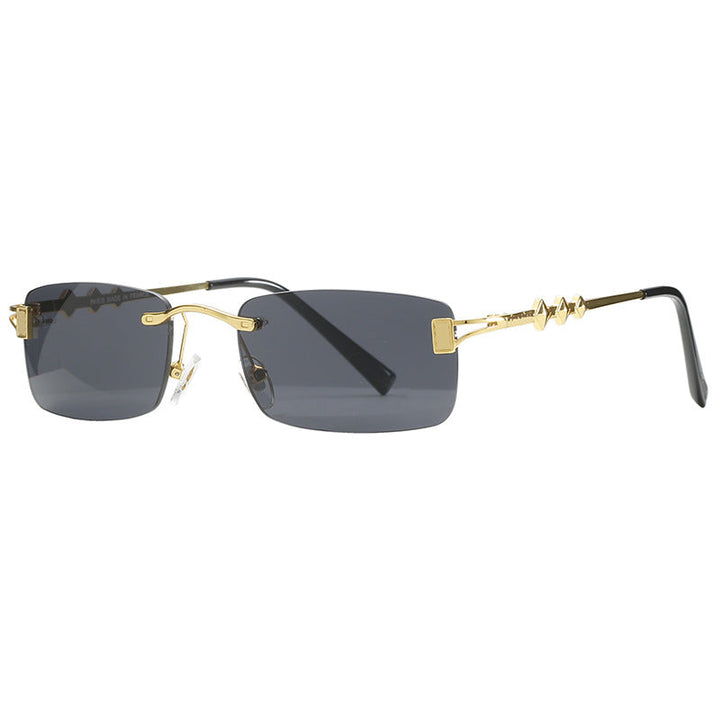 Women’s stylish retro sunglasses with luxurious metal frame and polarized lenses Kalsten