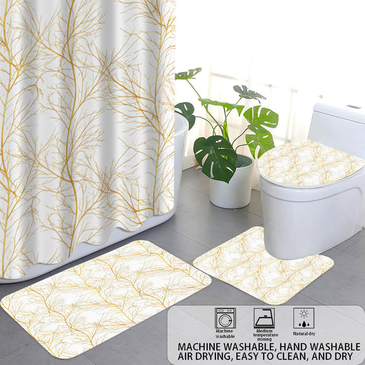 Digital Botanical Bathroom Décor Set Kalsten