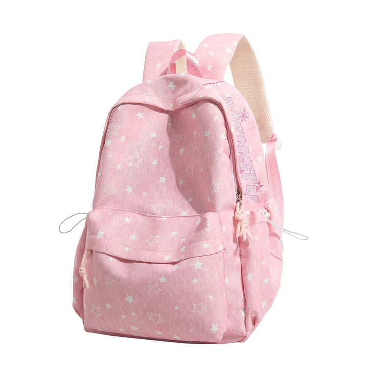 Lightweight Star-Embellished Everyday Backpack Kalsten