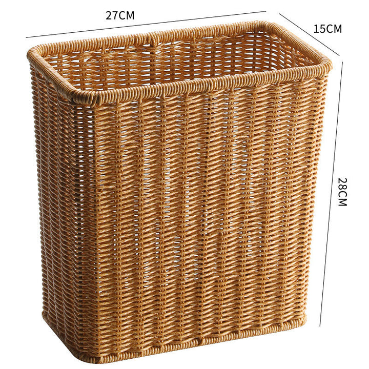 Unisex Rectangular Woven Waste Bin Kalsten