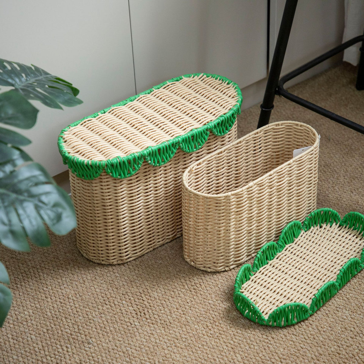 Decorative Handcrafted Woven Storage Baskets Acalora