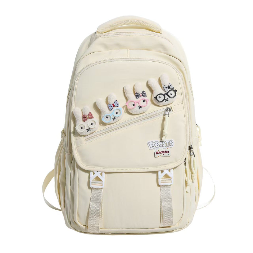 Cute Bunny Embroidered Backpack Kalsten