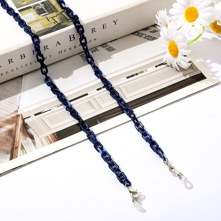 Fashionable necklace with clip clasp Kalsten