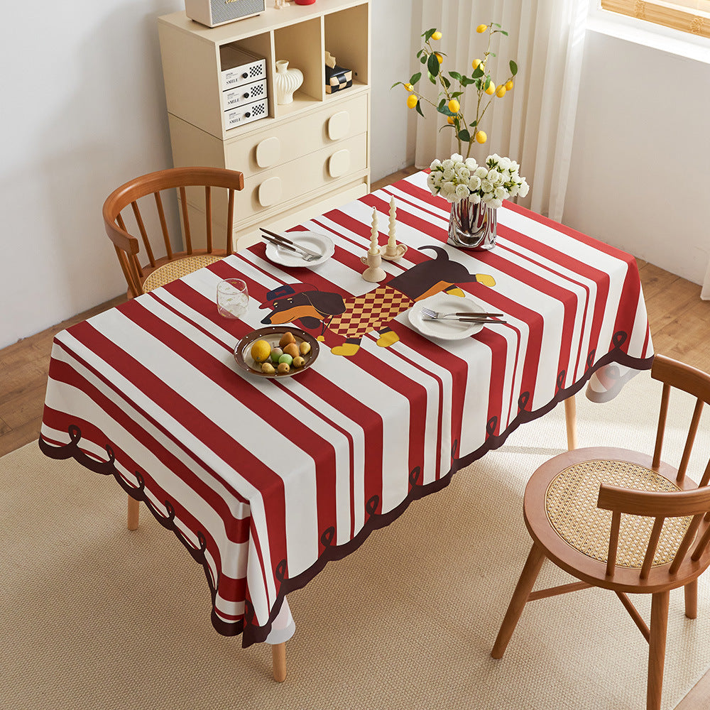 Decorative Animal Print Tablecloth