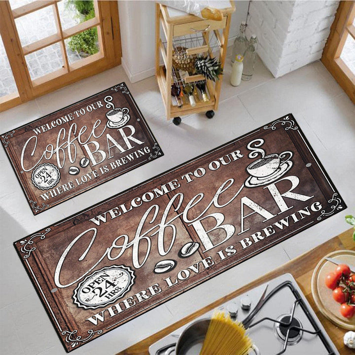 Fun Snack-Themed Kitchen Mat Kalsten
