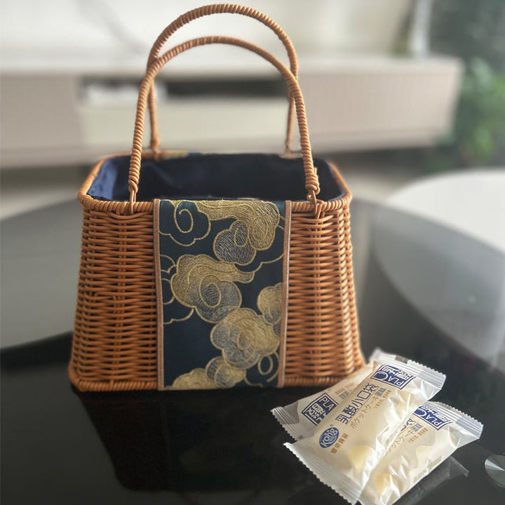 Women Handcrafted Basket Bag Kalsten