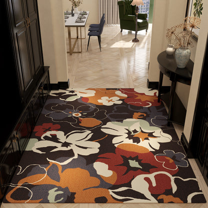 Luxurious Floral Pattern Area Rug Acalora