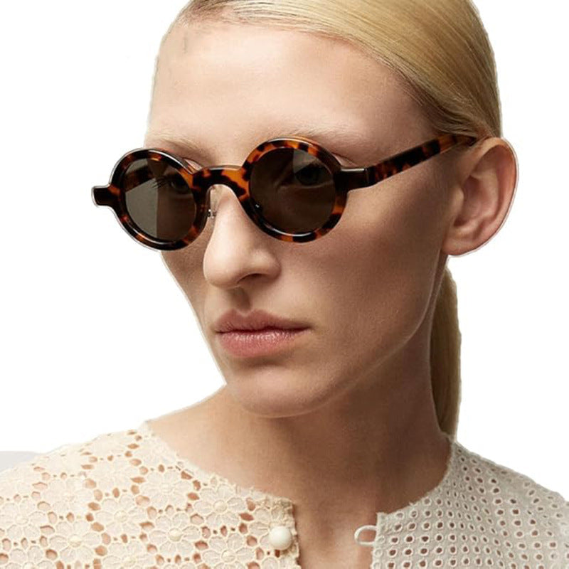 Women's round sunglasses with innovative design and UV protection Kalsten