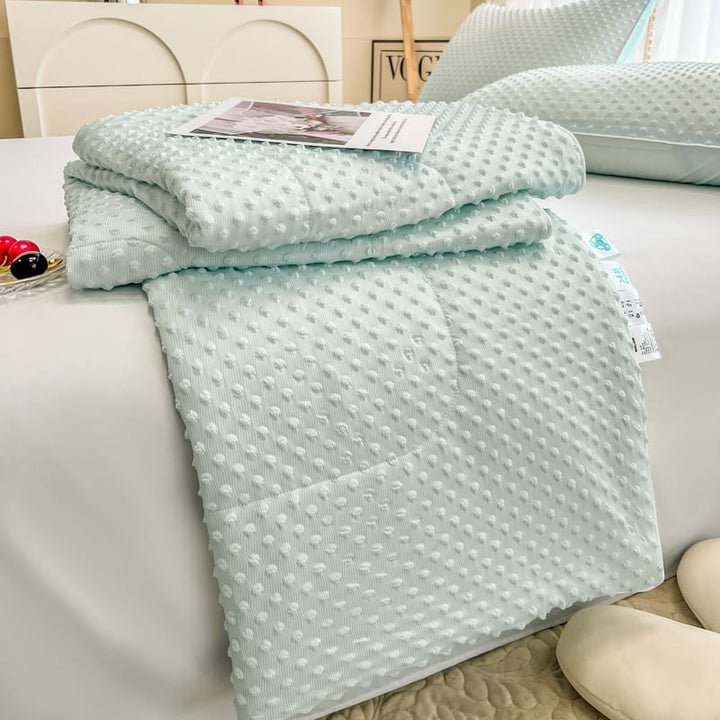 Reversible Textured Ultra-Soft Ice Cream-Like Cooling Summer Comforter | Kalsten