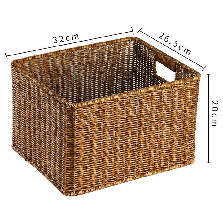 Premium Handwoven Square Storage Basket Kalsten
