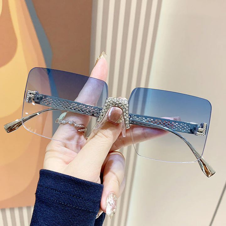 Women extravagant hexagonal sunglasses Kalsten