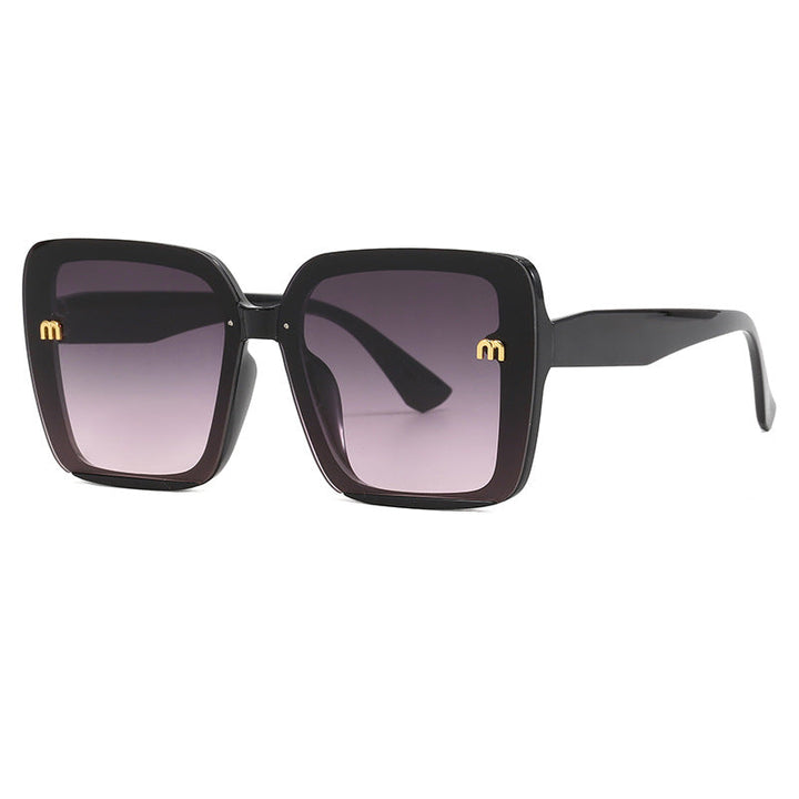 Women's oversized square sunglasses with elegant frame Kalsten