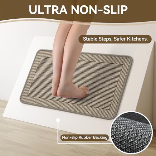 Cushioned Kitchen Floor Mat Kalsten
