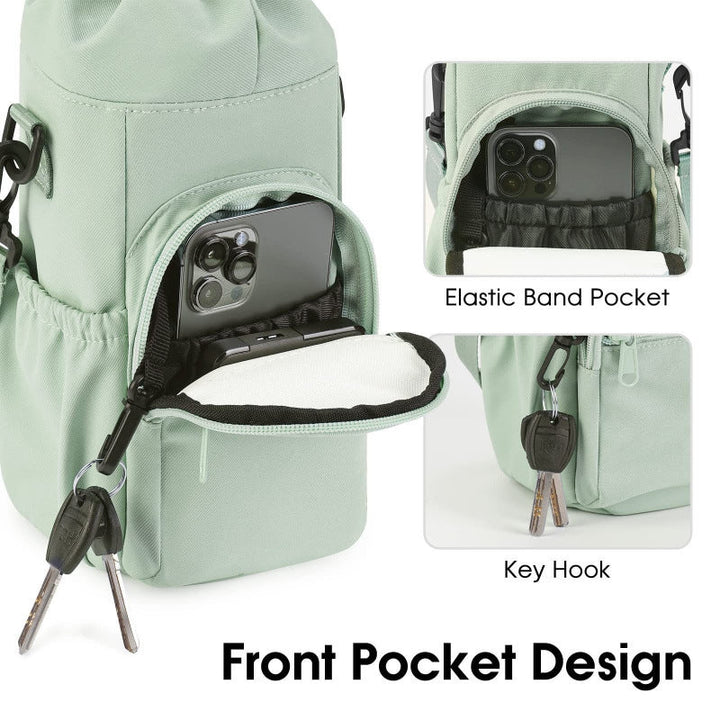 Multifunctional Water Bottle Shoulder Bag Kalsten