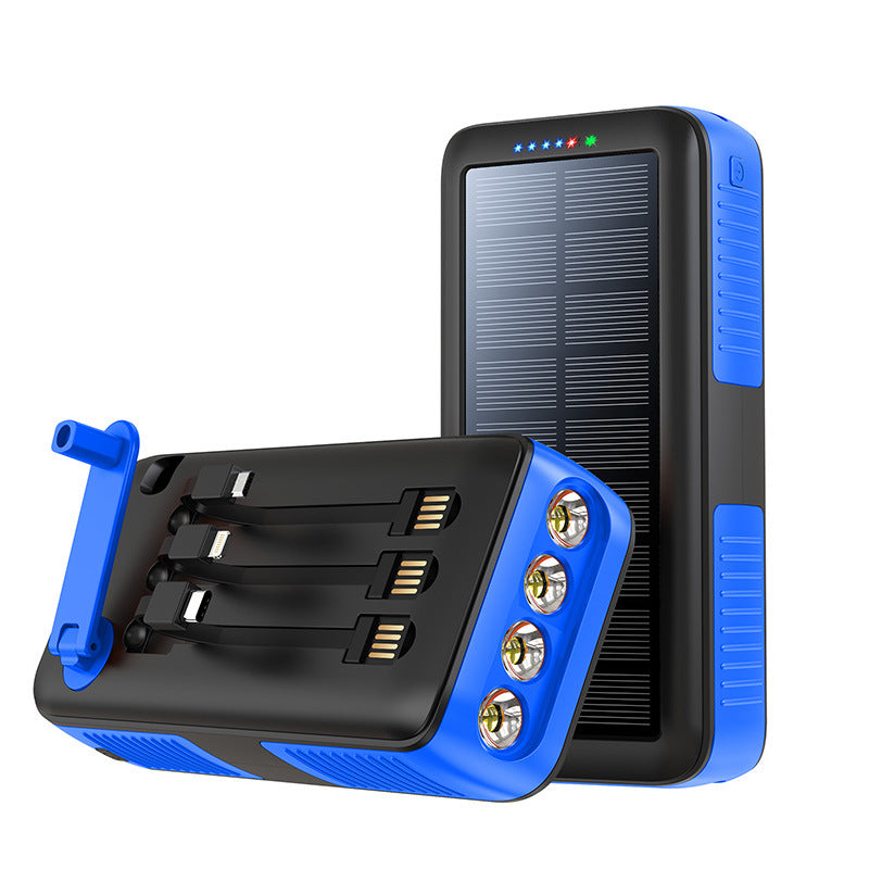 Solar Powerbank with Multifunctional LED Lights Kalsten