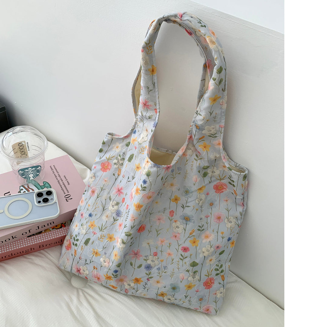 Eco-Friendly Tote Bag With Floral Design Kalsten