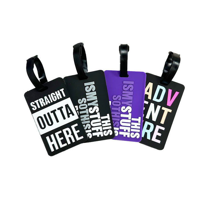 Adventure-Themed Luggage Tag Kalsten