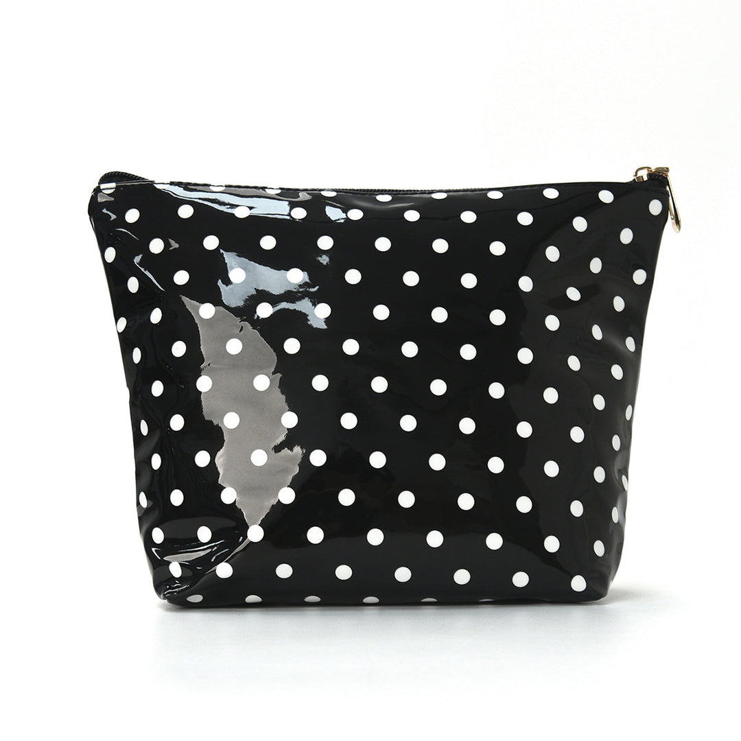 Water-repellent cosmetic bag with polka dot design Kalsten