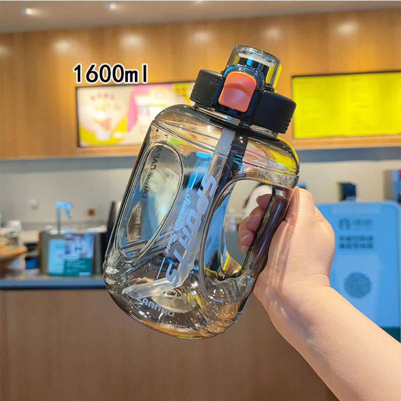 Women's large water bottle with ergonomic carrying handle Kalsten