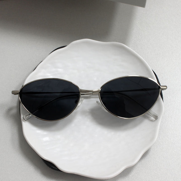 Fashionable Rectangular Glasses with Fine Metal Frame Kalsten