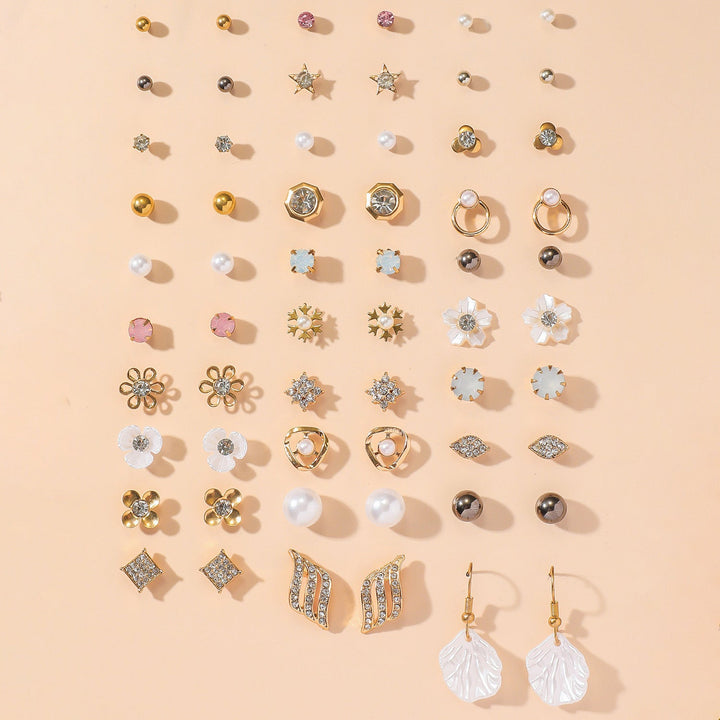 Earring set with gold accents Kalsten