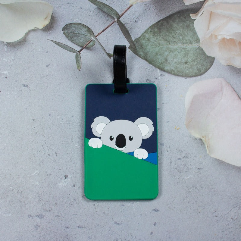 Fun Chocolate Splash Luggage Tag Kalsten