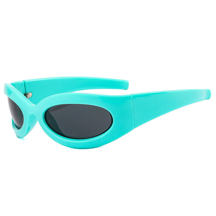 Women’s fashionable sunglasses with oval frame and modern finish Kalsten