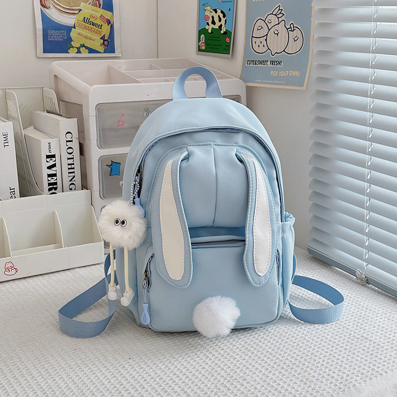 Cute Bunny Ear Mini School Backpack