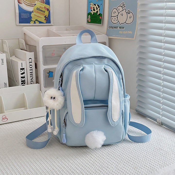 Cute Bunny Ear Mini School Backpack