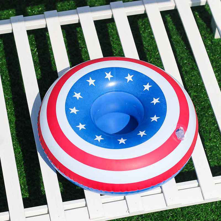 Ladies Inflatable Swimming Ring with Floral Design Kalsten