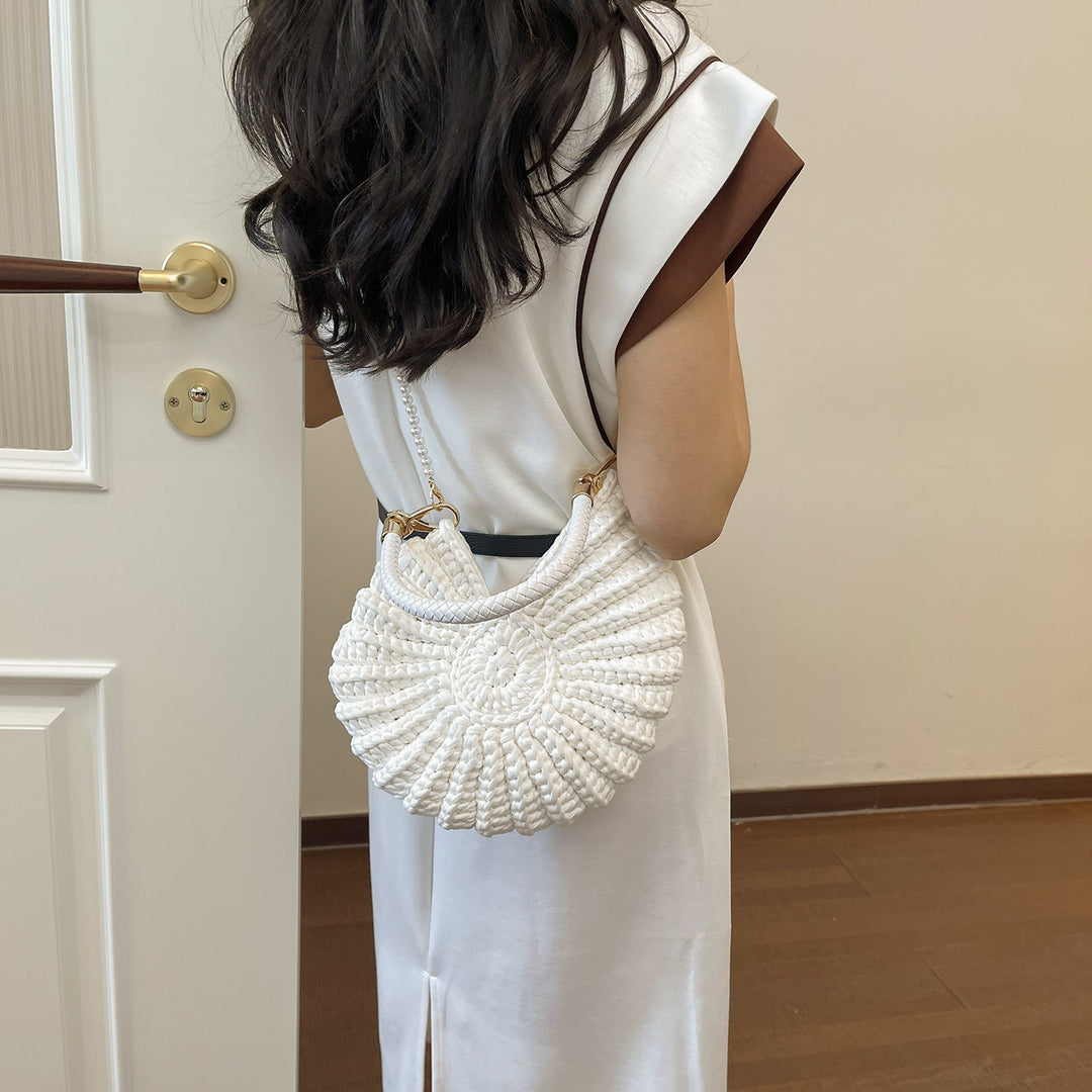 Handmade Crossbody Bag in Shell Design Kalsten