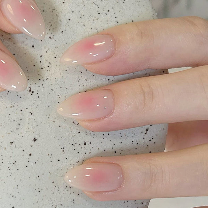 Artificial Nails in Elegant French Style Kalsten