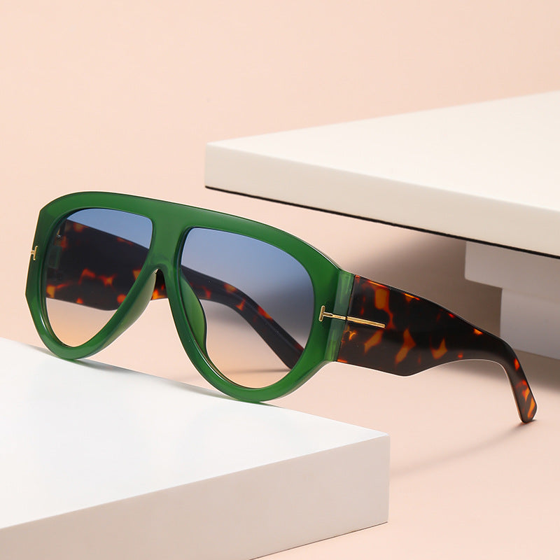 Oversized UV400 Aviator Sunglasses Kalsten