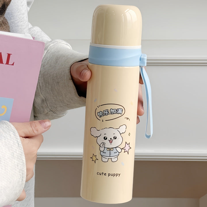 Ladies insulated bottle with cute dog design Kalsten