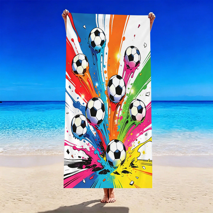 Football-themed beach towel Kalsten