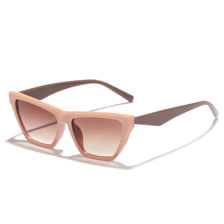 Women’s designer sunglasses with stylish transparent frame and UV protection Kalsten