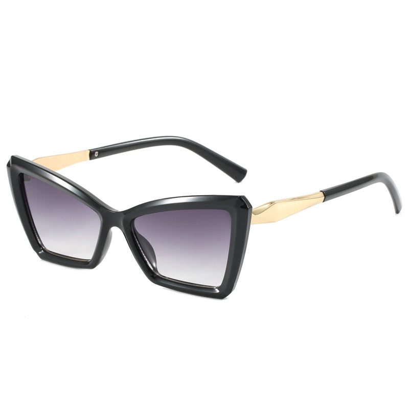 Women's Cat-Eye Sunglasses with Luxurious Transparent Frame Kalsten