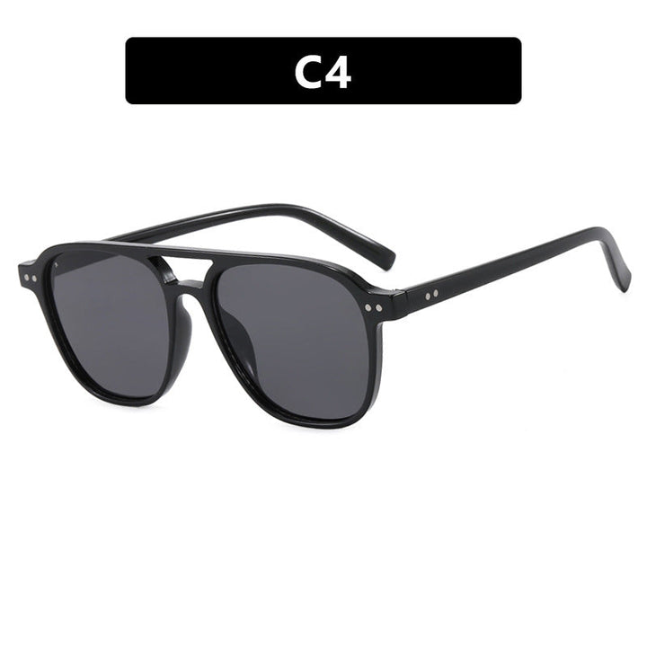 Women’s modern square sunglasses with robust design and UV protection Kalsten