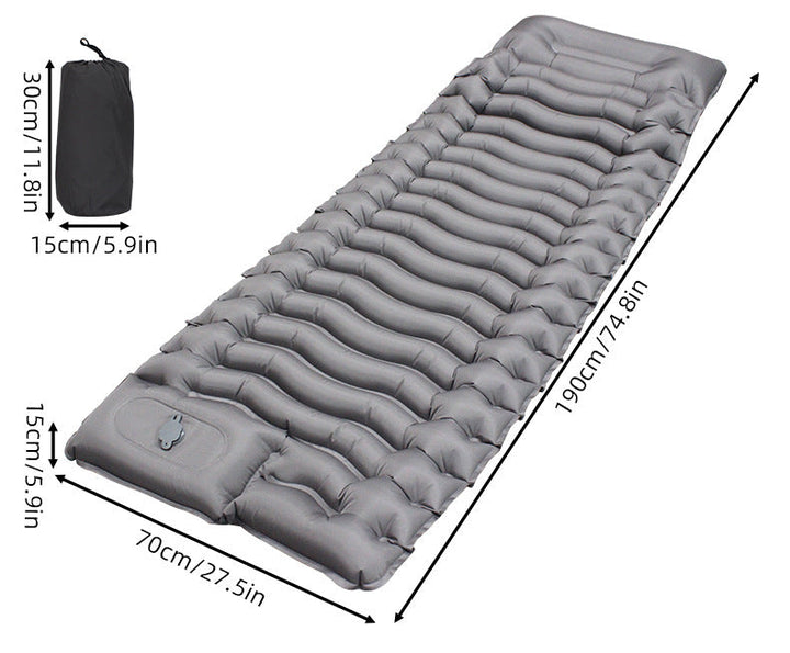 Comfortable Camping Sleeping Mat With Ergonomic Design Kalsten
