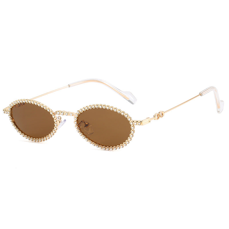 Women's extravagant sunglasses with original frame and modern lenses Kalsten