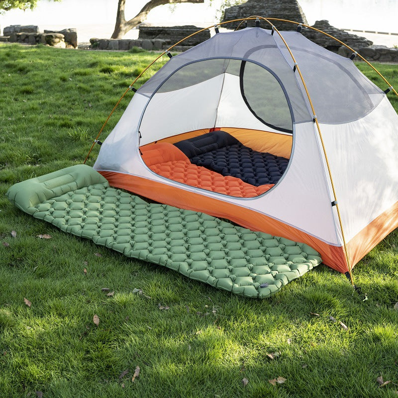 Airy and Comfortable Inflatable Sleeping Mat with Headrest Kalsten