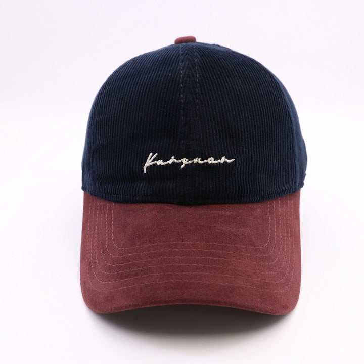 Unisex Textured Corduroy Baseball Cap Kalsten