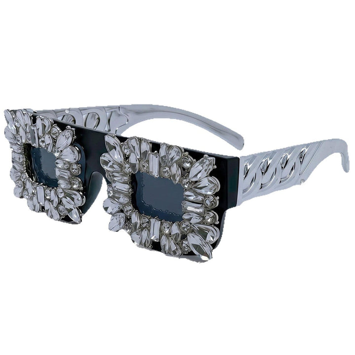 Women's sunglasses in vintage design with sparkling crystal embellishments Kalsten