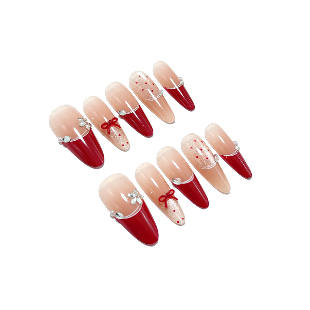 Elegant and Festive Artificial Nails Kalsten