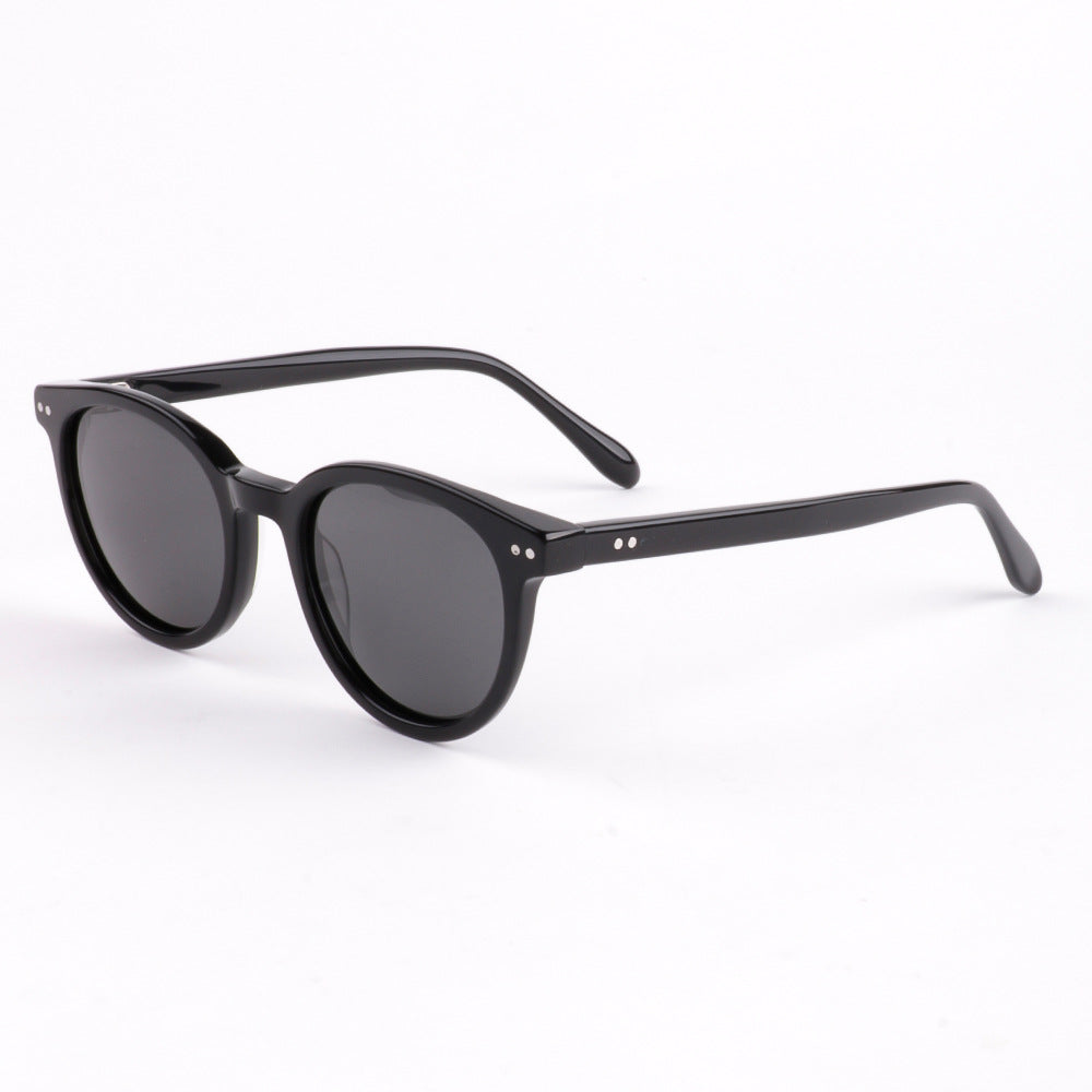 Women's fashionable sunglasses with an elegant, transparent frame and high-grade UV protection Kalsten
